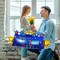 Father's Day Balloons Happy Father's Day Balloons Crown Trophy Foil Balloons for Father's Day Themed Party Happy Father's Day Party Supplies Decorations Party Sets-3 PCS
